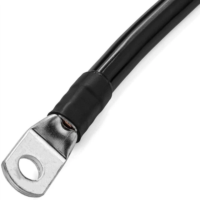 Connecteur 16 Carré 30cm Accumulateurs Anti-oxydation Noir Cuivre Coeur