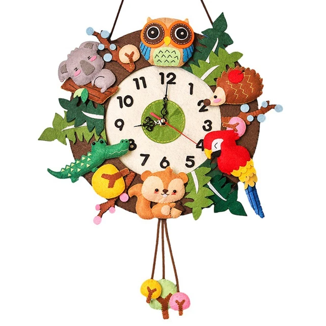 Grande Horloge Numérique LED Arc-en-Ciel DS3231 - Horloge DIY Avec Couleurs Personnalisables Et Effets