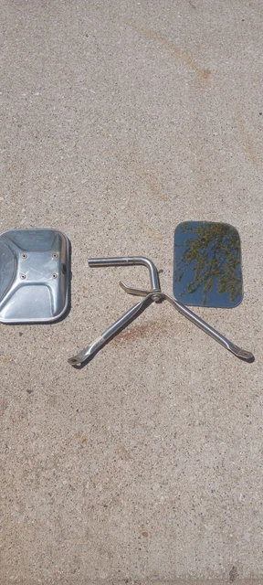 vintage stainless west coast mirror parts Chevy GMC Ford Dodge truck