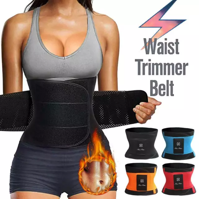 SHAPERX WAIST TRIMMER Belt - Waist Eraser Sauna Sweat Band Waist