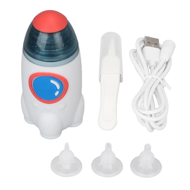 Electric Infant Nasal Aspirator IPX7 Waterproof Prevent Backflow 3 Suction L Dso