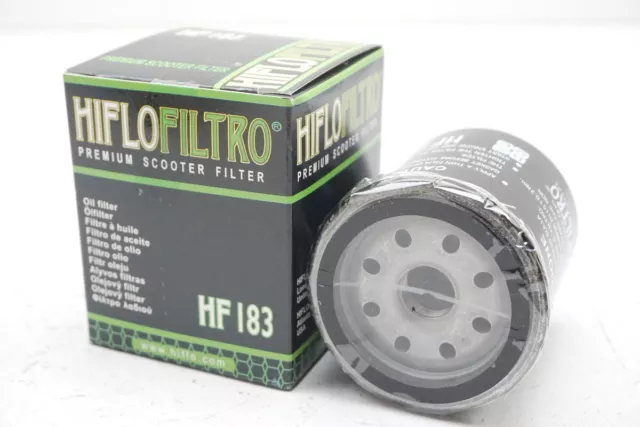 Hiflo Filtre Huile HF183 à Aprilia Derbi Gilera Piaggio Peugeot - Neuf