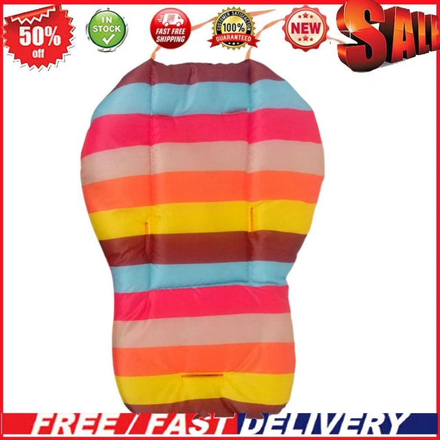 Rainbow Baby Stroller Buggies Pads Seat Chair Cushion Thickening Cart Pads