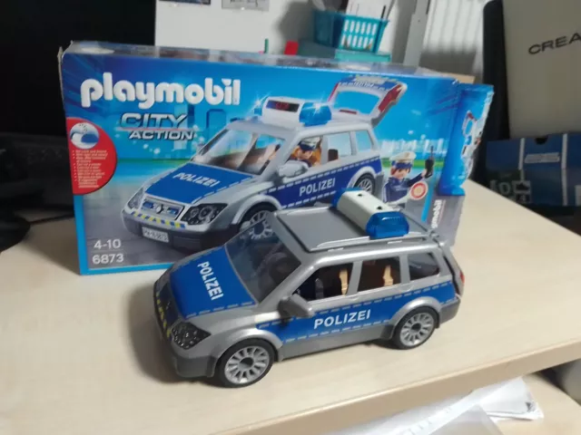 6873 Polizei-einsatzwagen PLAYMOBIL City Action