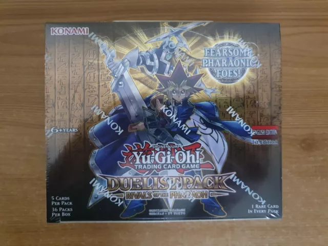 Yu-Gi-Oh! Duelist Pack: Rivals Of The Pharaoh DPRP 1st Ed Booster Box (Sealed)