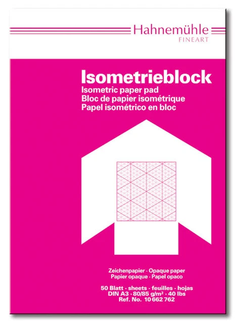 HAHNEMÜHLE  Isometrie - Block A3