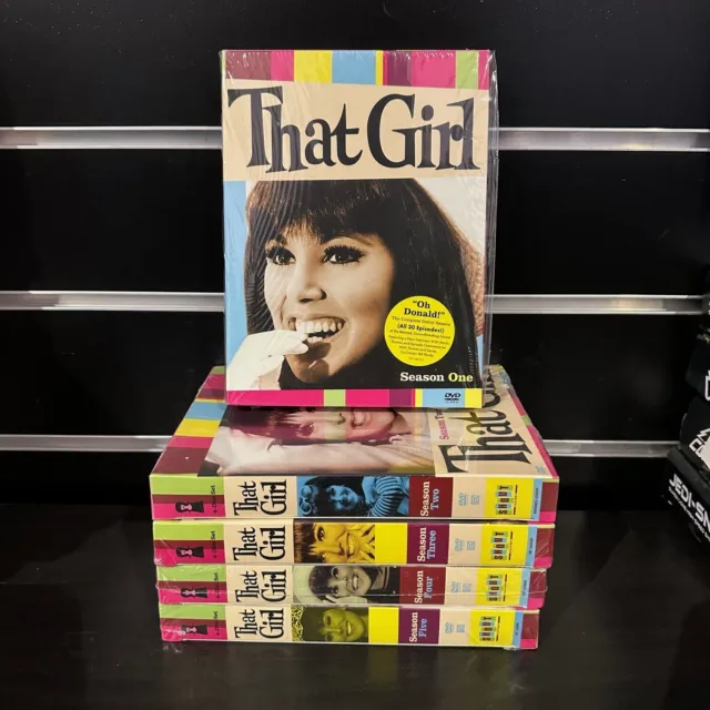That Girl Complete Set DVD Series Seasons 1 - 5 Very Good Condition