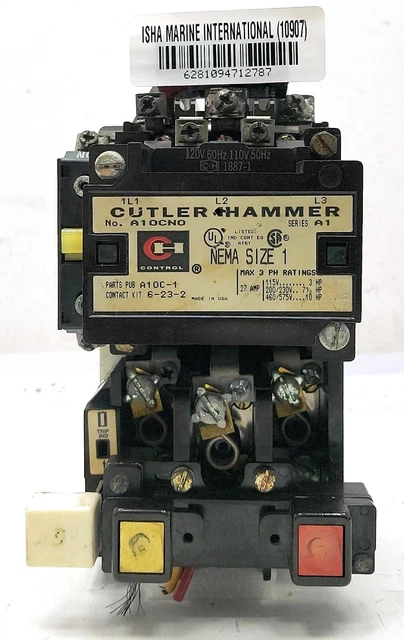 Cutler Hammer A10CN0 Nema Serie Starter