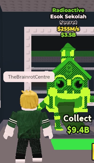 STEAL A BRAINROT Secret Radioactive Esok Sekolah 255M/s £1.17 - PicClick UK