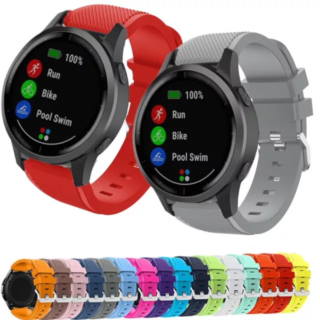 Orologio da Polso Cinghia Per Garmin Smart Modelli Cinturino Silicone Fitness