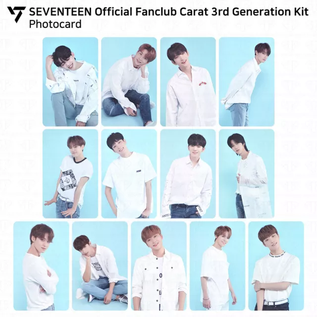 Seventeen Official Fanclub Carat 3rd term Limited Photocard photo card KPOP