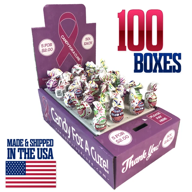 100 New Vending Route Display Honor Boxes Sell Candy & Lollipop Donation Charity 100 New Vending Route Display Honor Boxes Sell Candy & Lollipop Donation Charity