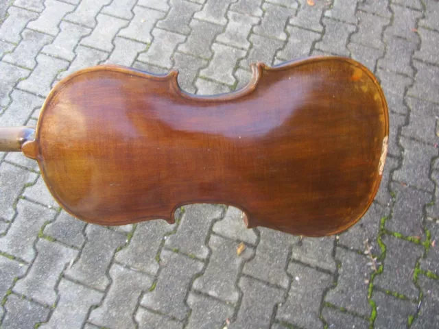 Violín Alte Geige tamaño completo aprox. 59,7 cm Rep. Papel (12) 3