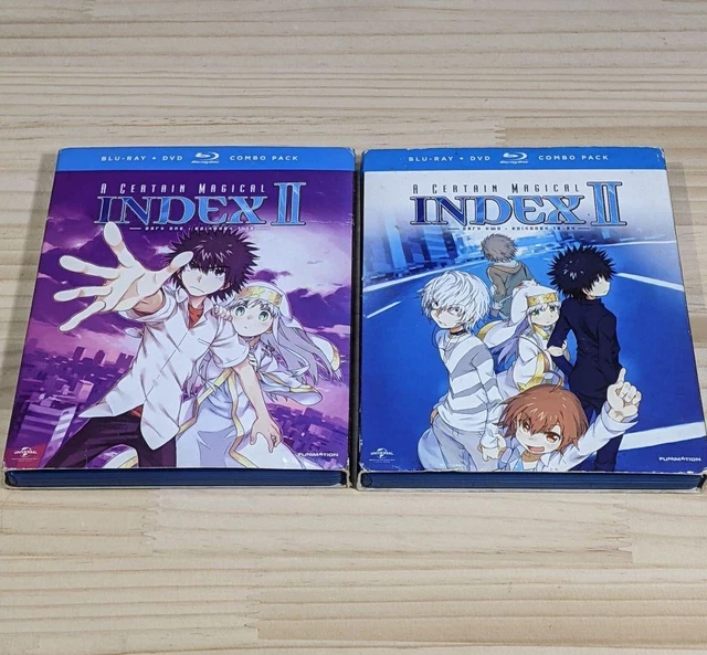 A CERTAIN MAGICAL Index Season 2 Blu-ray DVD North American Edition ...