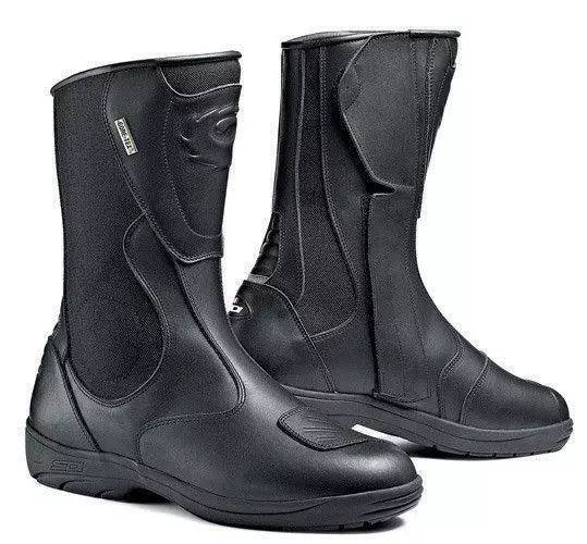 Stivali Moto Turismo Sidi Laguna Gore Tex Nero Nero