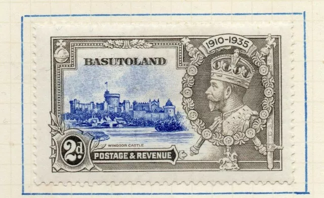 Basutoland 1935 Early Issue Fine Mint Hinged 2d. NW-195081