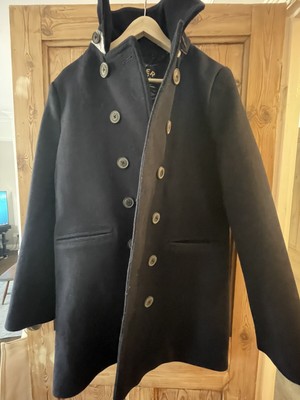 SUPERDRY REMASTERED BRIDGE Coat Navy 