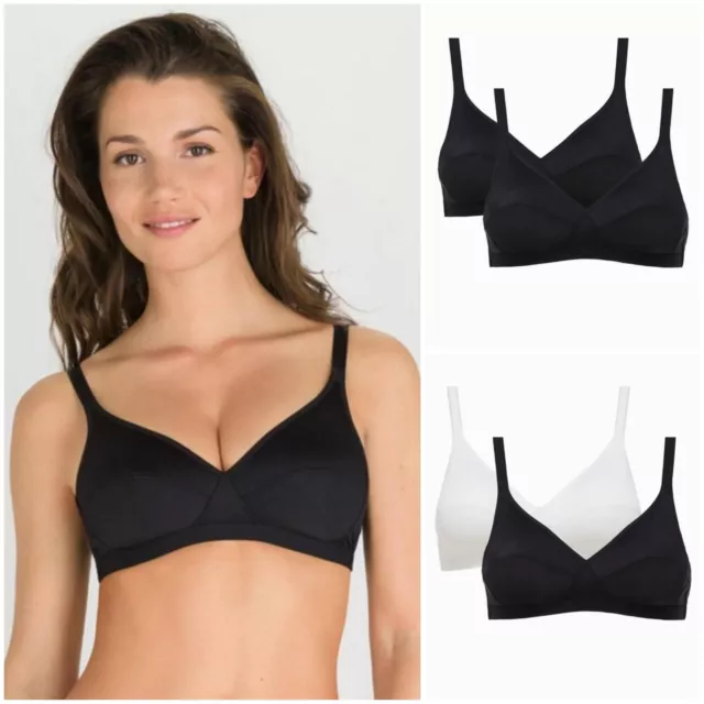 PLAYTEX SOFT CUP Non-Wired Non-Padded Bra Black. 34/36/38D. Sku 11 £7.99 -  PicClick UK