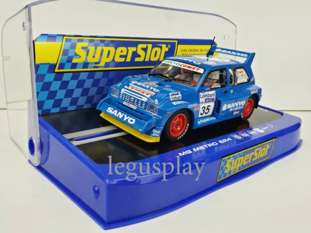 Slot car scalextric superslot H3639 MG Metro 6R4 #35 W.Rutherford-B.harrys