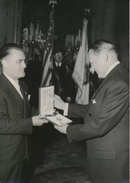 René Coty c.1955 - 14 Photos Homme d'État  Président de la République - LPR 6