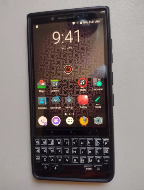 BlackBerry Key2 BBF100-1 - 64GB - Black (Unlocked) READ DESCRIPTION