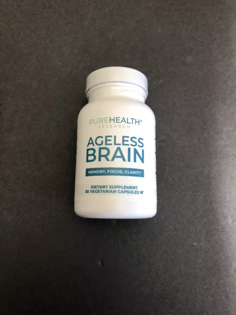 PureHealth Pure Health Research Ageless Brain Memory, Focus, Clarity, Sealed
