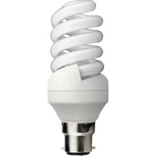 Twin pack CFL 18w/20w/28w BC/ES Spiral Energy Saving Lightbulb 2700K & 6500K