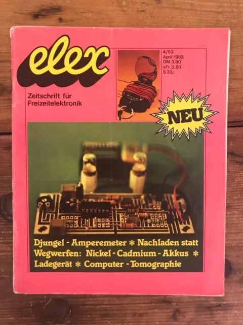 Elex 4/83: Zeitschrift für Freizeitelektronik