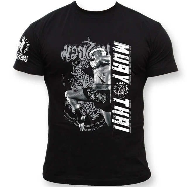 Dirty Ray Muay Thai Siamese Boxing Combat Fight MMA Herren Men's T-Shirt K71C