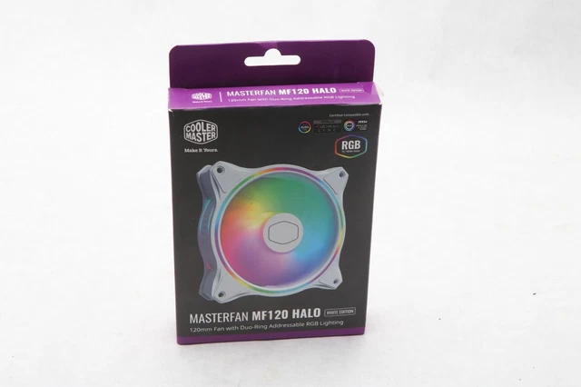 Cooler Rfmn5 COOLER MASTER 120 mm ARGB RGB Lüfter DF1202512RFMN 650 - 1800 1/MIN 5V ...