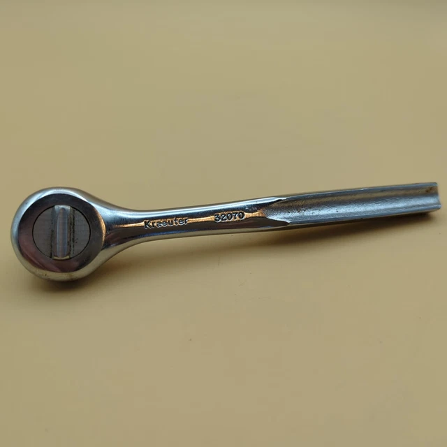 Vintage Kraeuter 3/8" Ratchet Socket Mechanic Tool USA #32070