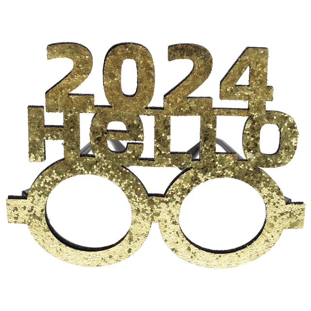 NEW YEAR 2024 Eyeglasses Party Glasses 2024 New Year Party Funny