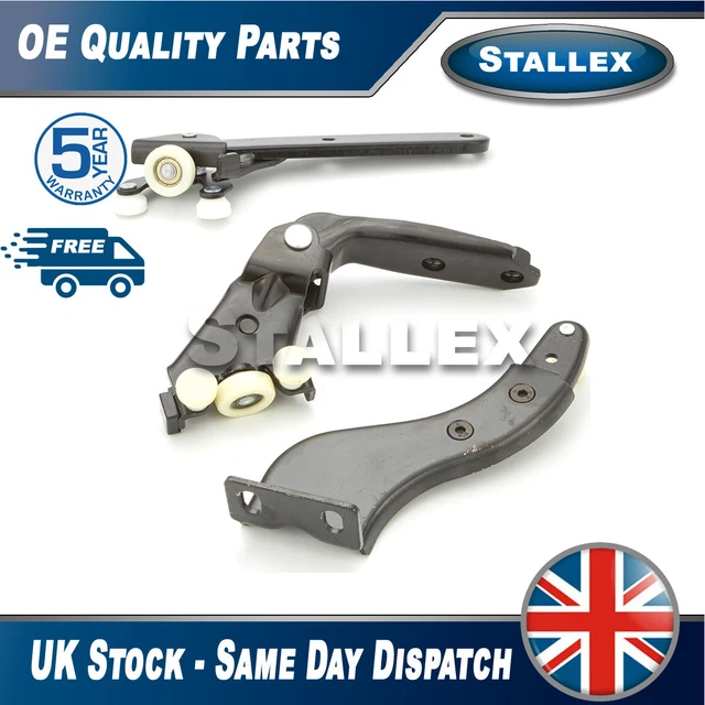 FOR VW CADDY (04-10) 3X SLIDING SIDE DOOR ROLLER UNITS