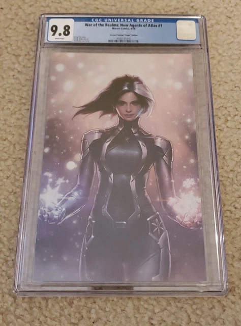 WAR OF THE REALMS NEW AGENTS OF ATLAS #1 CGG 9.8 2nd Print 1:25 Incentive Lee