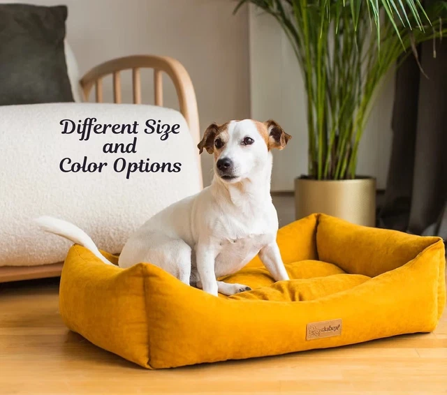 Orthopedic Pet Calming Bed Soft Warm Cat Dog Nest House Small Large Washable Mat