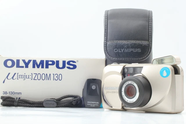 [N MINT in BOX] Olympus Mju μ Zoom 130 Point & Shoot 35mm Film Camera From JAPAN