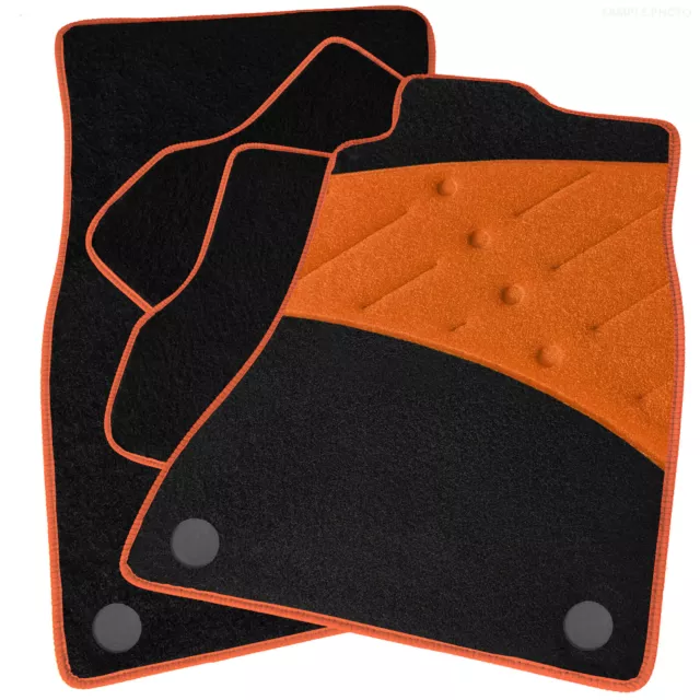 To fit Volvo XC40 Car Mats 2018+ & Heel Pad [BLFW]