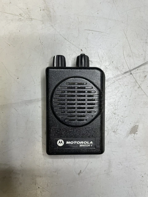 Motorola Minitor V Pager 151 - 158.9975 MHz 2-Ch  - UNTESTED