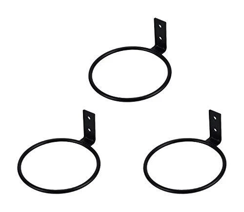 4 inch Flower Pot Holder, Wall Planter Ring Hanger, Wall Mounted Pot Ho...