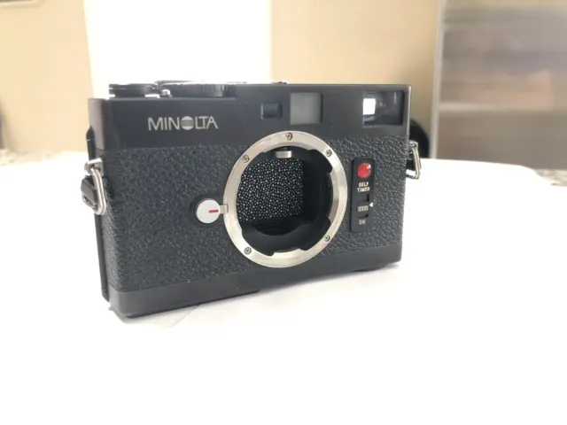 Minolta CLE with M-Rokkor 40mm f2 lens