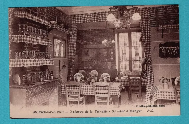 Jc * CPA / Carte Postale : Moret-sur-Loing . Auberge de la Terrasse ...