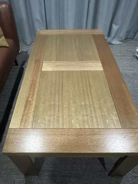 Solid Oak Coffee Table VGC