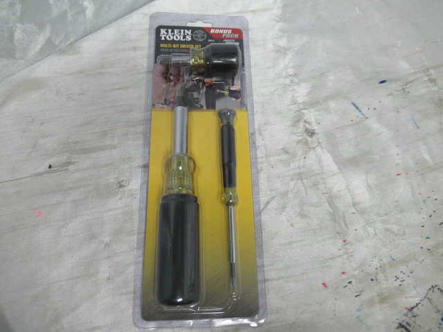 Klein Tools 85514 3pc Multi-Bit Driver Set 092644855146 (Box 34)