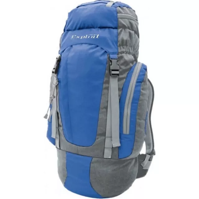 Zaino Trekking Exploit Pasubio Ferrino 50 Lt Blue Scout Montagna Bag