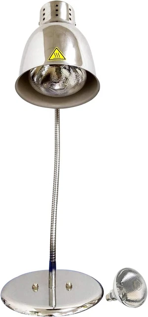 Commercial Food Heat Lamp with Bulb Fried Food Warming Lamps Hot Food Warmer Lig