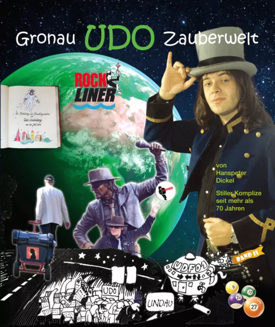 Udo Lindenberg - Gronau UDO Zauberwelt - Buch v. Hanspeter Dickel Gronau Band II
