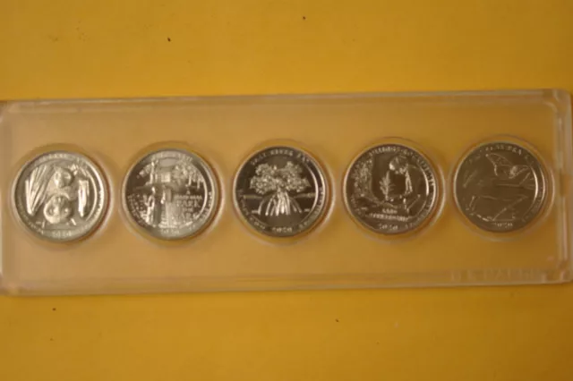 2020 W Complete 5 Quarter Set - Hard to Find - West Point Mint