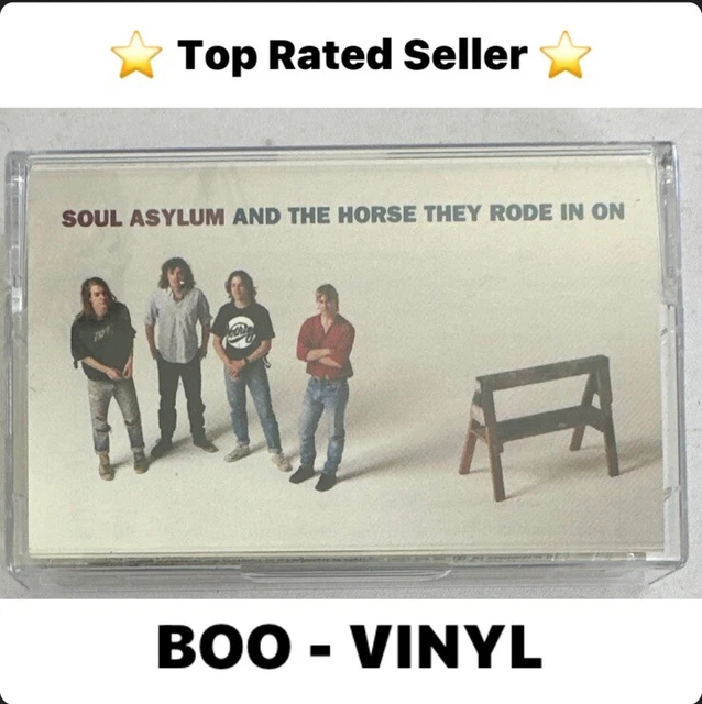 SOUL ASYLUM AND The Horse They Rode In On Cassette Tape 1990 Rock EX ...