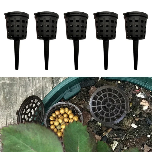50/100 Pièces / Paquet Portable avec Couvercle Racine Aquarium Maternelle Pots