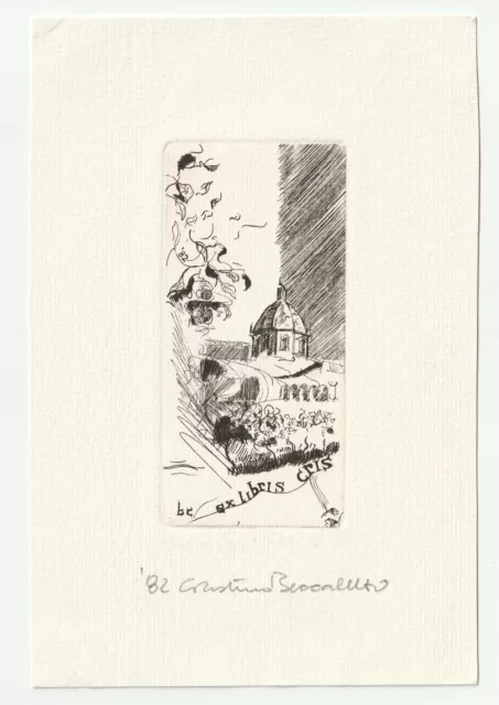 CRISTIANO BECCALETTO: Exlibris für Cris
